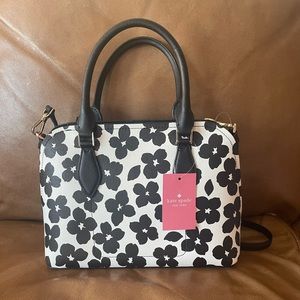 NWT Kate Spade Floral Satchel